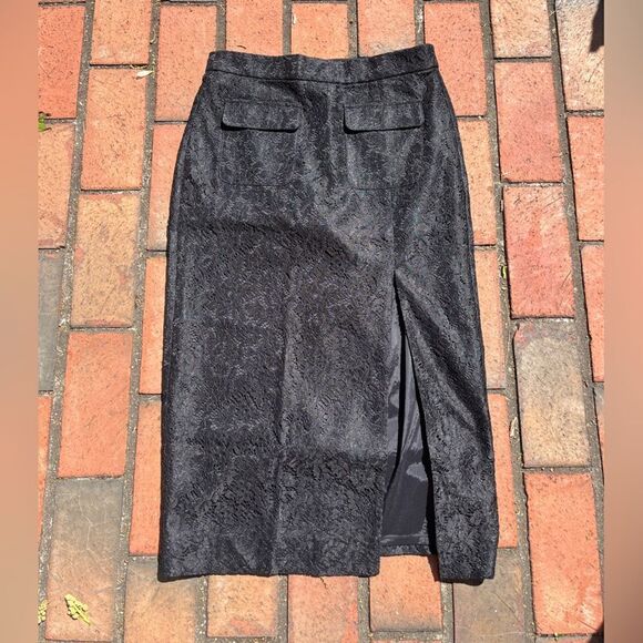 J Crew Side-slit Lace Pencil Skirt NWT - Picture 5 of 5